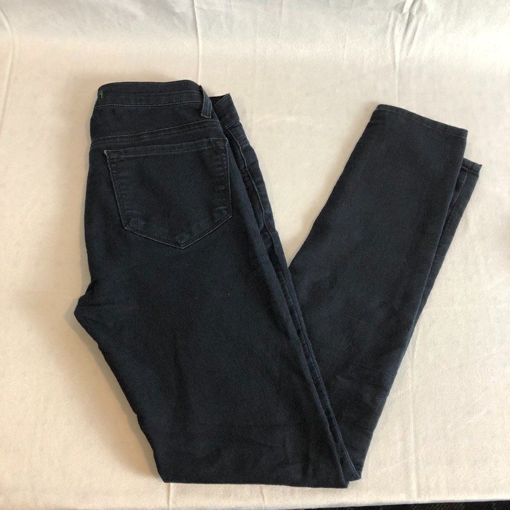 J Brand The Skinny Jeans in Shadow Dark Wash